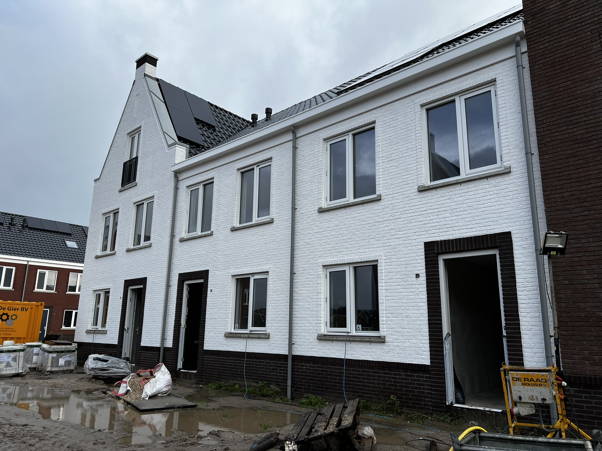 Schilderwerk 50 woningen Bodegraven